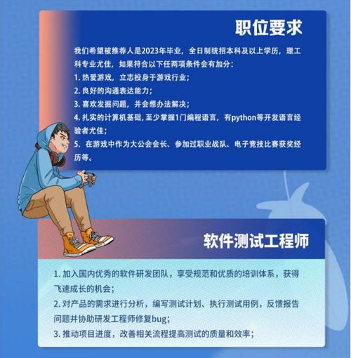 下方二维码工作地点:广州招聘岗位:游戏测试工程师,软件测试工程师
